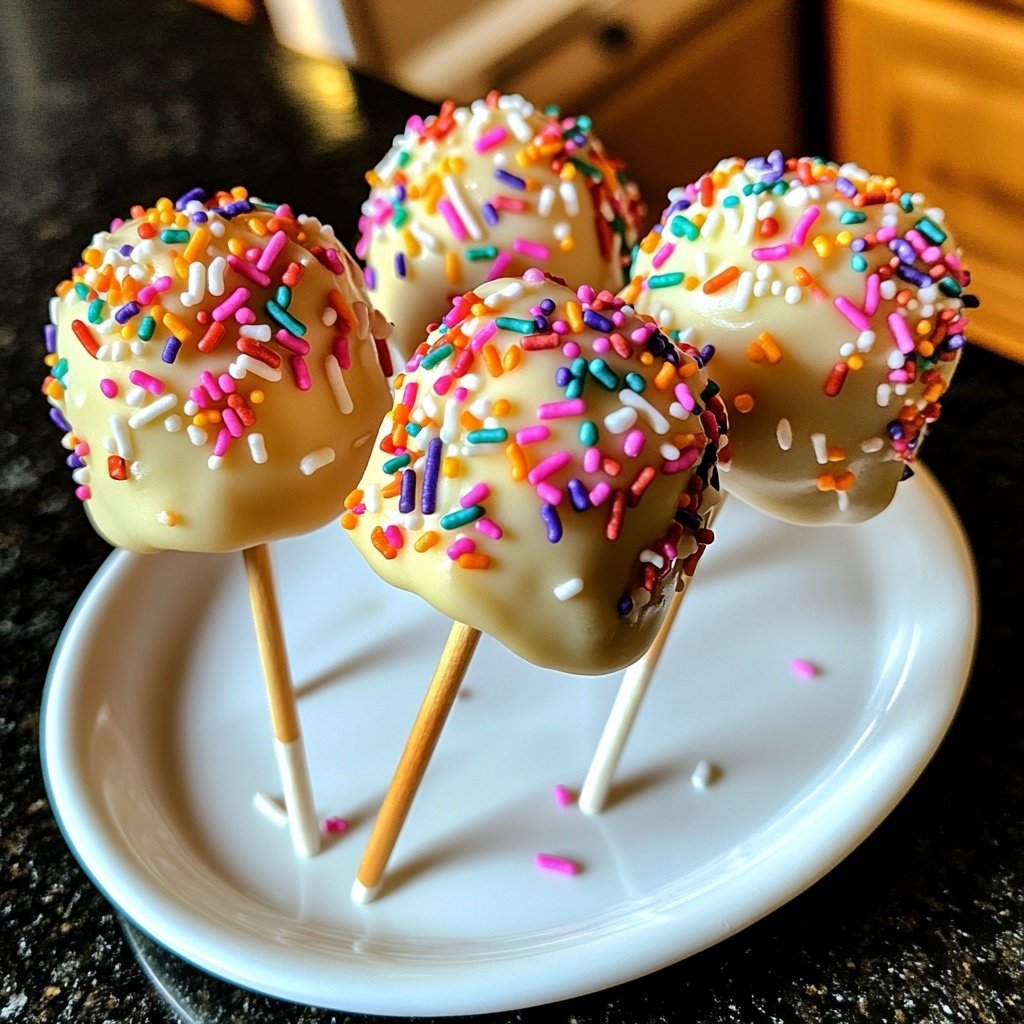 Starbucks Copycat Birthday Cake Pops