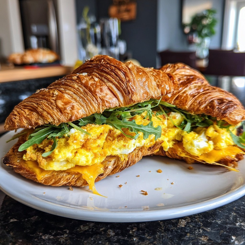 Croissant Recipes For Breakfast Sandwiches