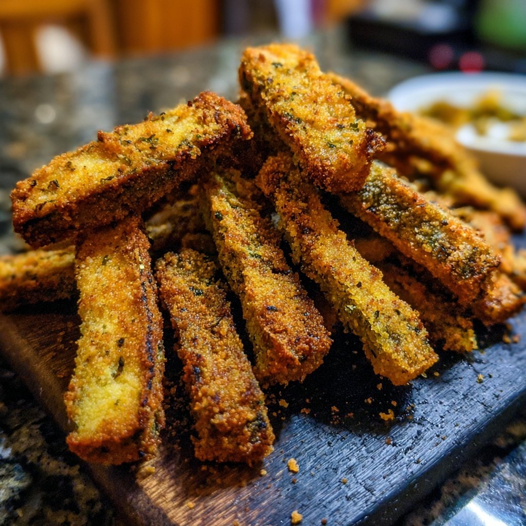 Crispy Eggplant Veggie Fries