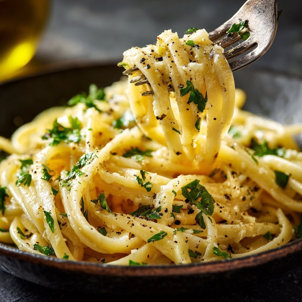 Quick & Easy 15-Minute Garlic Pasta
