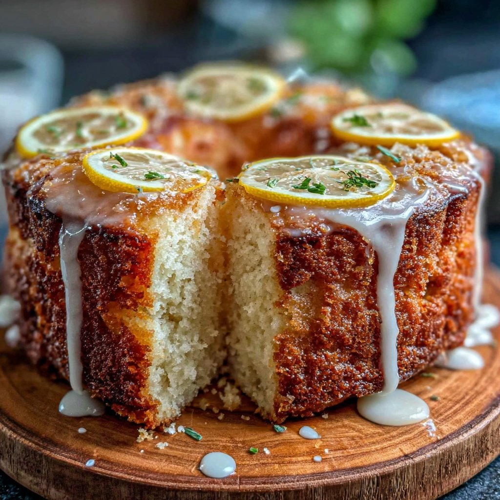 Spring Lemon Pound Cake