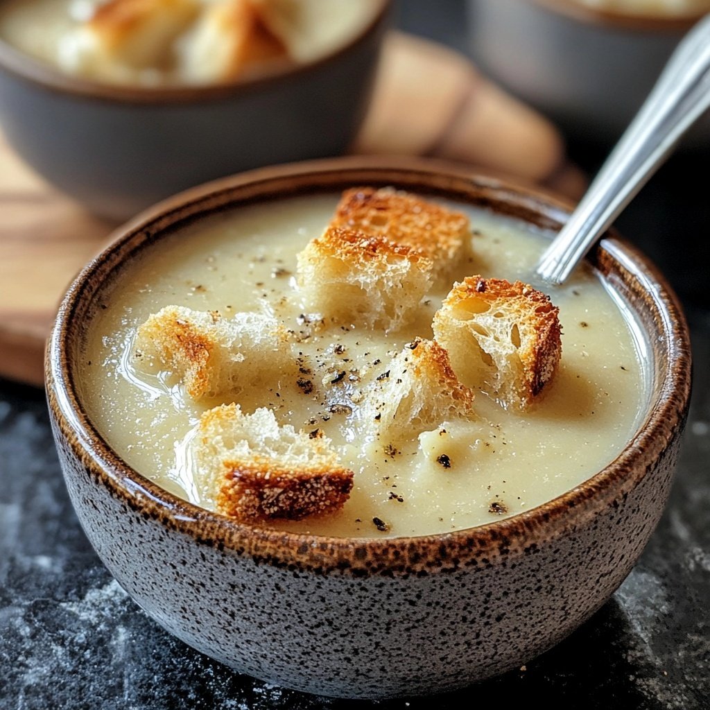 French Garlic Soup