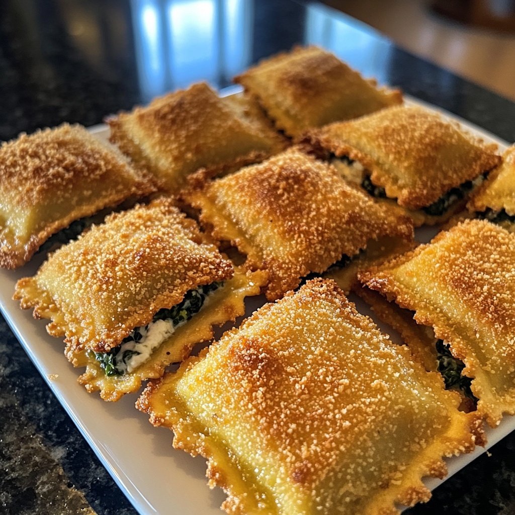 Crispy Ravioli Appetizer