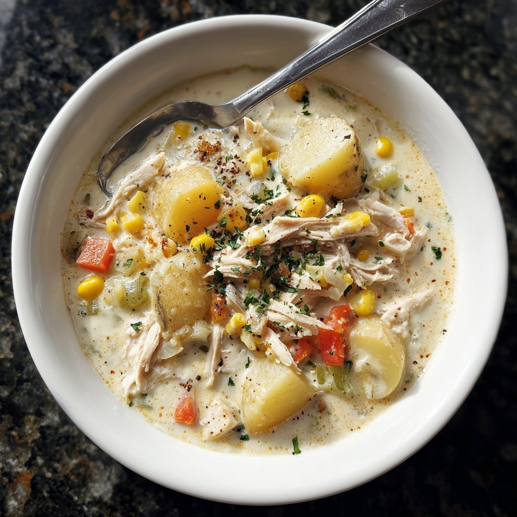 Creamy Potato Chicken Chowder